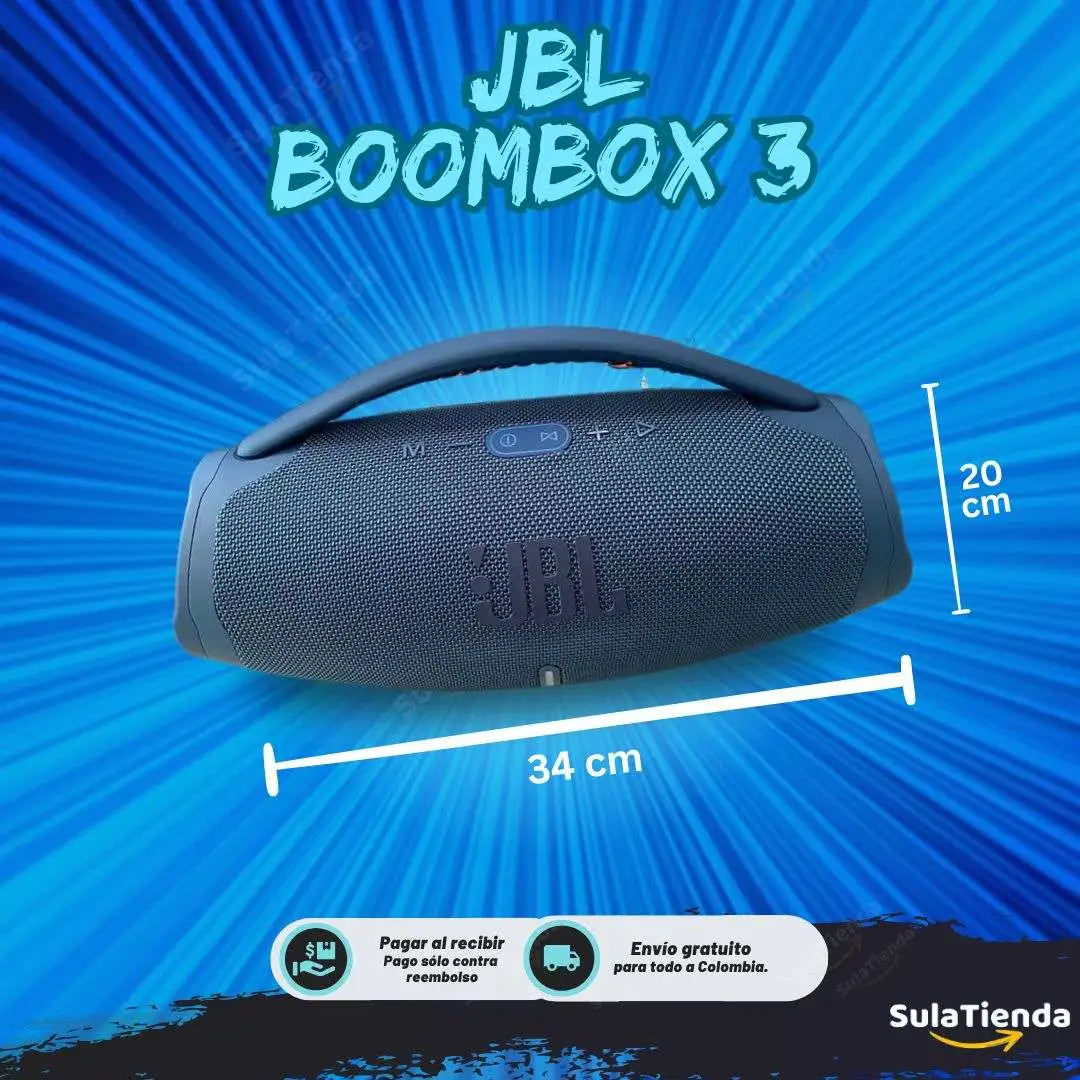 ÚLTIMA OFERTA BOOMBOX 3 PREMIUM GRANDE IMPORTADO - LIQUIDACIÓN