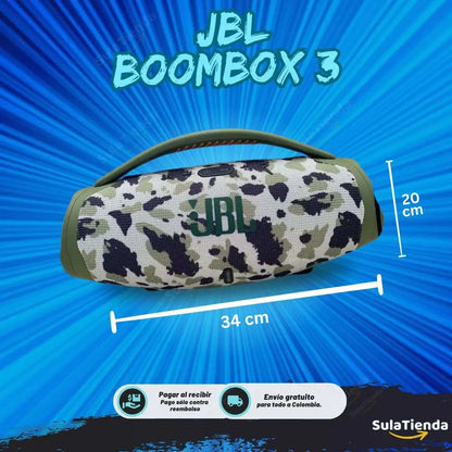 ÚLTIMA OFERTA BOOMBOX 3 PREMIUM GRANDE IMPORTADO - LIQUIDACIÓN